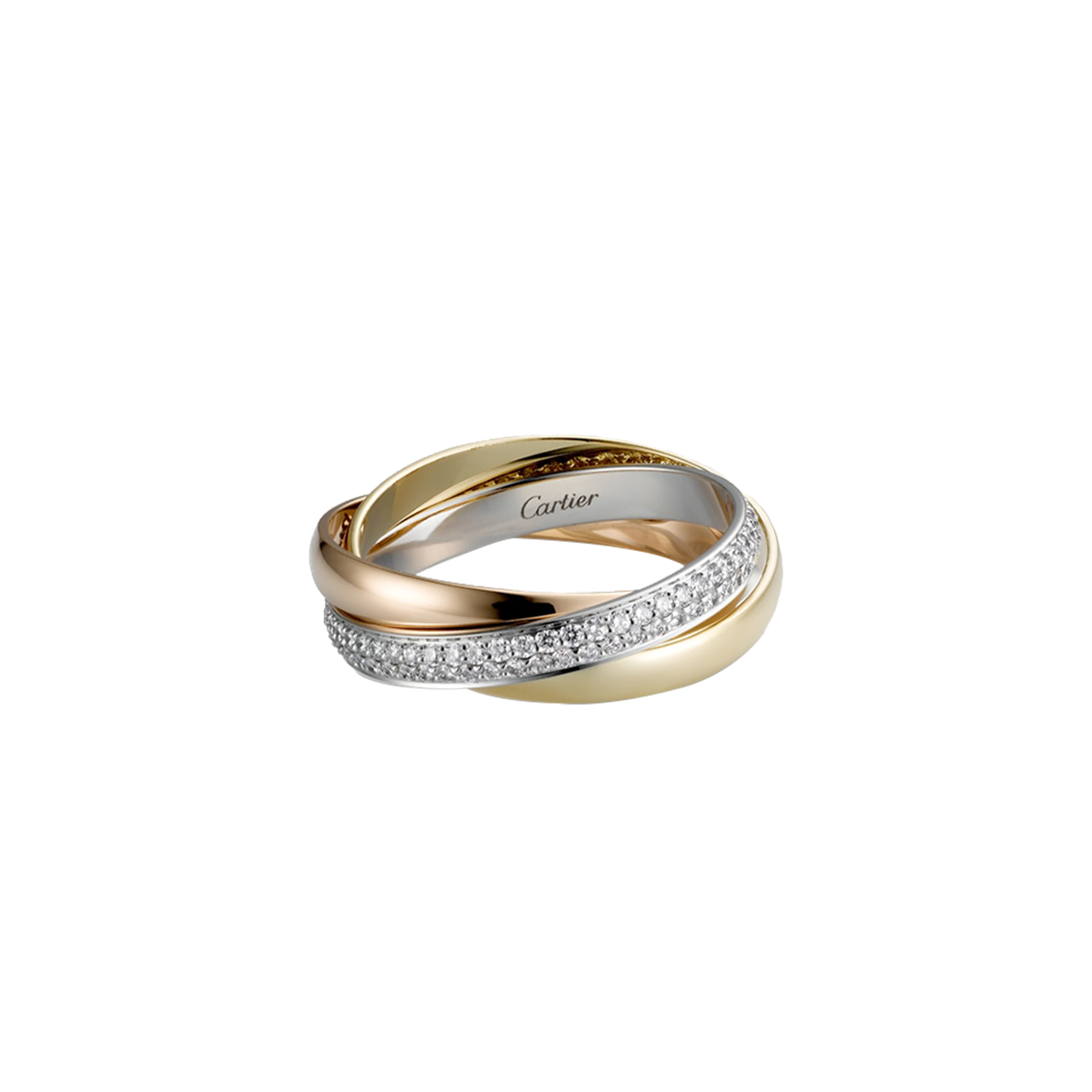 Ca*t*er trinity ring, small model b4086000